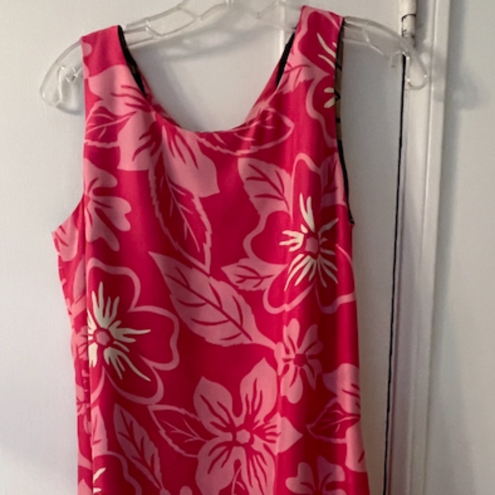 August Silk Reversible Knee Length Sleeveless Dress Size 8 - Brand New with Tags